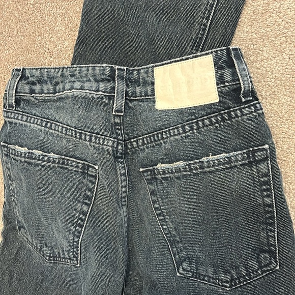 GRLFRND Harlow Highrise bootcut Women's loose Slit hem Jeans - Picture 7 of 17